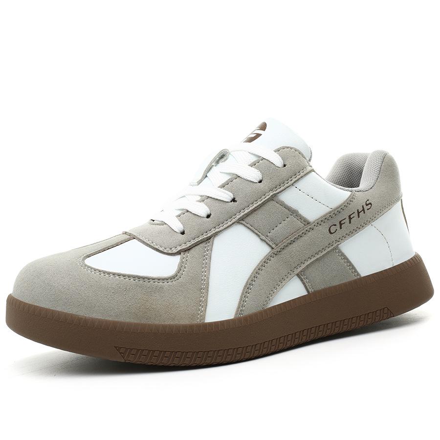 Женские легкие защитные кроссовки со стальным подноском: Удобная, нескользящая и устойчивая к проколам рабочая обувь.