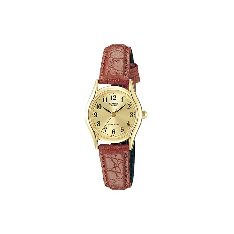 Casio Женские часы стандартной серии с золотым покрытием LTP-1094Q-9B LTP-1094Q-9B