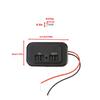 QC 3.0+PD 12V-24V Светодиодная двойная USB розетка-прикуриватель Автомобильная Быстрая зарядка Розетка питания Сенсорный переключатель