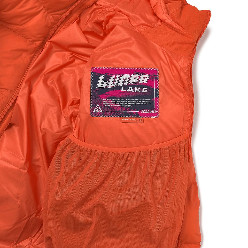 Nike Серия ACG Lunar Lake Puffer Primaloft Therma-FIT ADV Водоотталкивающая Куртка Свободного Покроя Удобная Мужские куртки FV8911-819