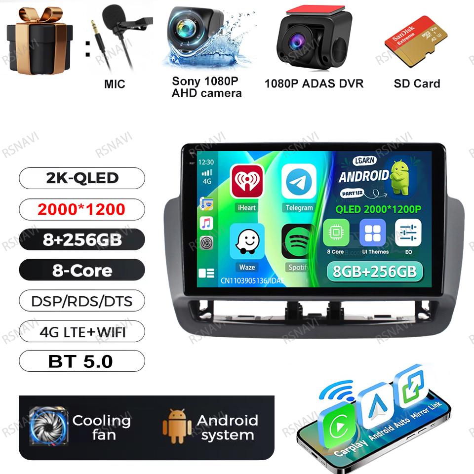 Android 16 Video Player For Seat Ibiza 2012 - 2015 Multimedia Car Radio BT 5G WIFI DSP RDS Navigation Stereo Audio Auto GPS