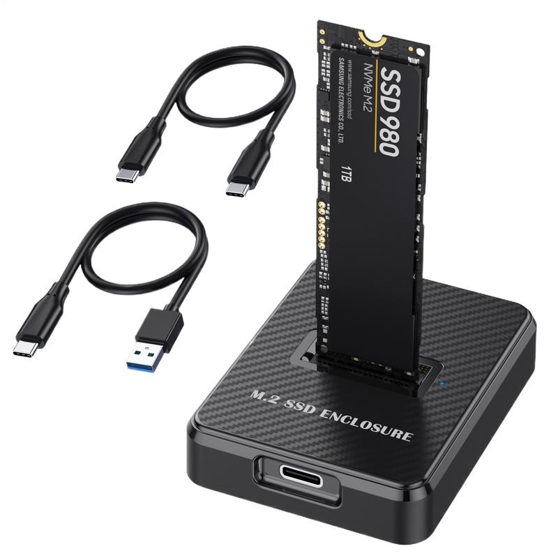 Док-станция для HDD SSD считыватель 10 Гбит/с USB3.2 Устройство хранения SSD Док-станция Для ПК Ноутбука Планшета Для передачи и резервного копирования данных