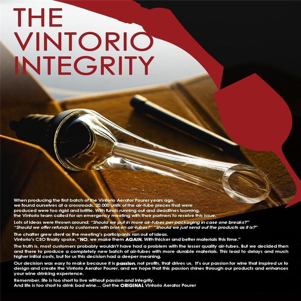 Аэратор для вина Аэратор премиум-класса с аэратором и носиком для графина (черный)