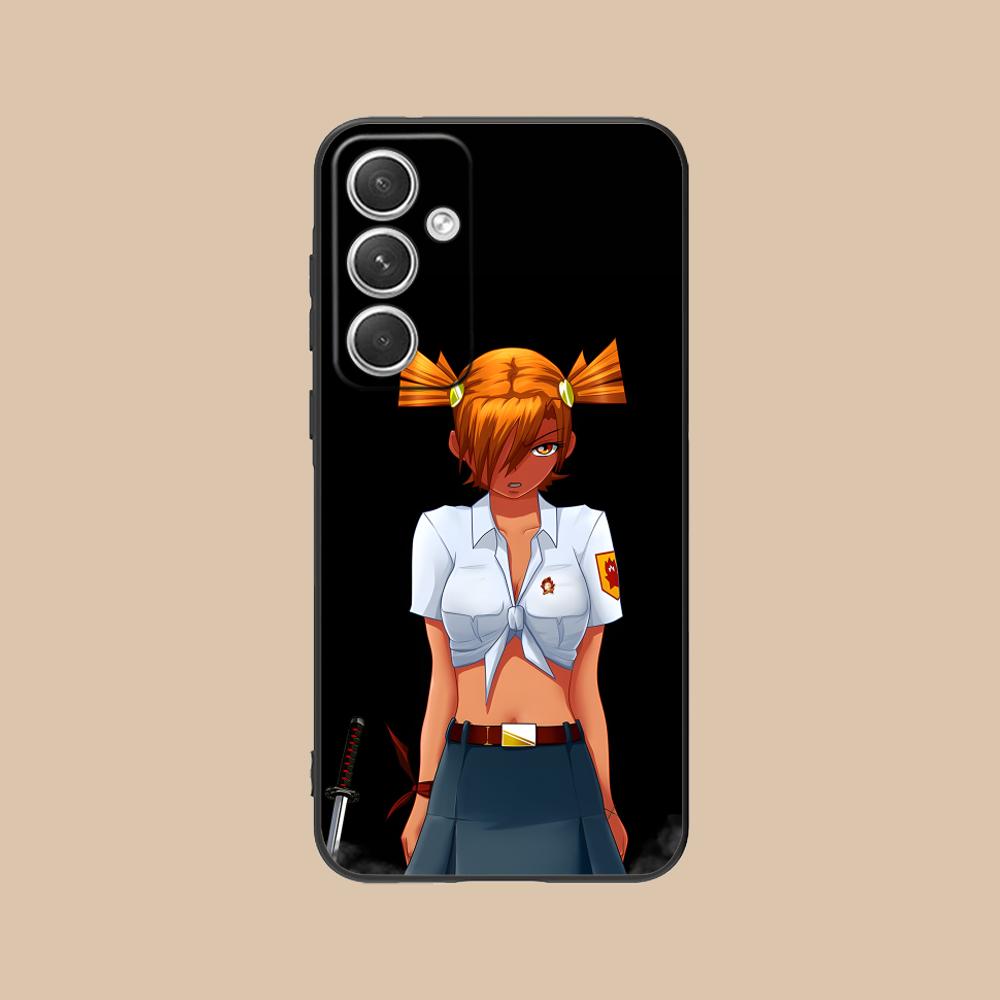 Вечное Лето Алиса Матовый Чехол для Мобильного Телефона для Samsung Galaxy S26 S25 S24 S23 S22 S21 S20 Note20 Plus FE Ultra Чехол