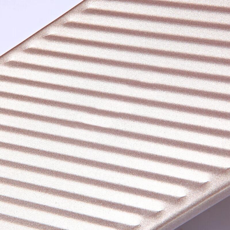 Xuechu 450g Corrugated Toast Loaf Pan with Lid
