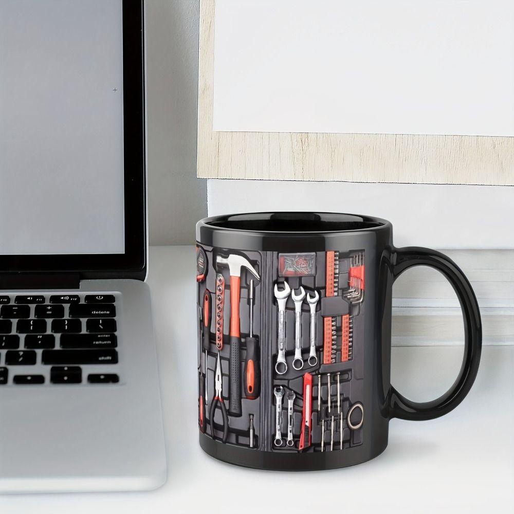 Ceramic Mechanic Water Cup 325ml Mechanic Mug Funny Coffee Mug Auto/Car Mechanic Gift