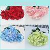 Soft Fabric Hydrangea Artificial Flower For Home Garden And Wedding Decor