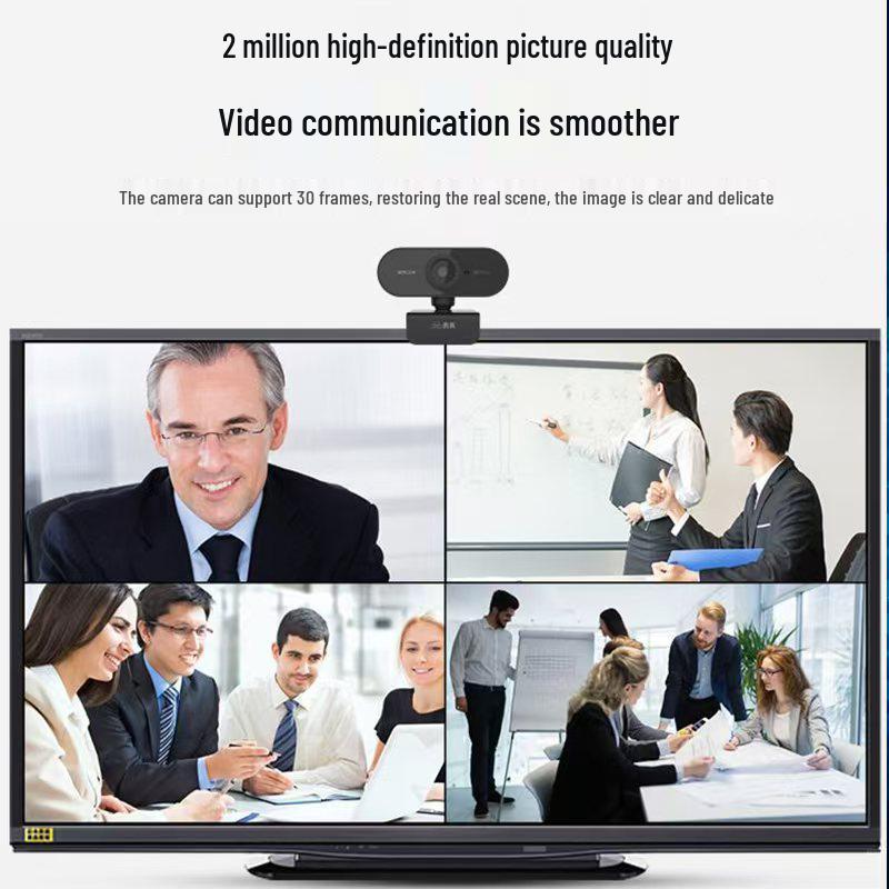 USB 1080P HD Webcam for Desktop and Laptop