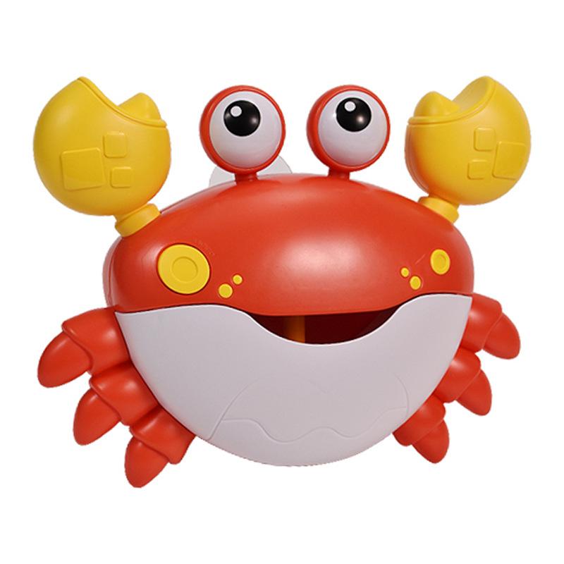 Baby Bath Toy Bubble Machine Children'S Baby Water Toy Bathroom Bath Crab Bubble Machine