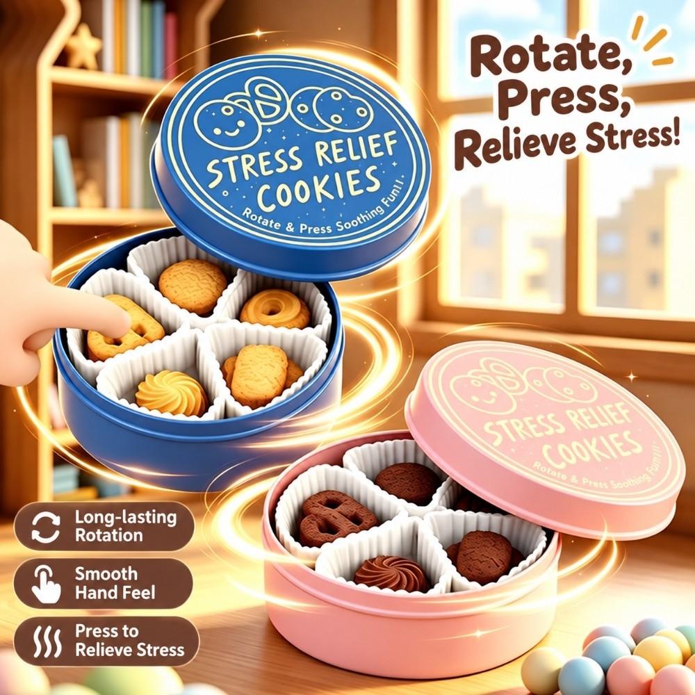 Stress Relief Simulation Steamed Buns Finger Button Keyboard Clicker Toy Gifts