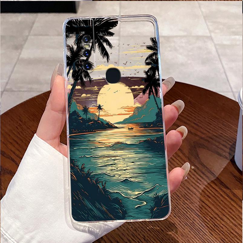 For Vivo V15 1819 V 15 Pro 1818 Cases Covers Luxury Cute Cat Love Rabbit Funny Clear Silicone Soft TPU Phone Case Back Cover