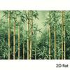2D Винтажная Акварельная Бамбуковая Роща Настенный Фотофон Ткань Дзен Декор Задний Фон
