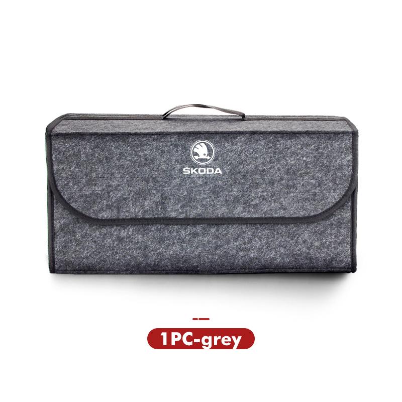 Car Trunk Organizer Storage Box Stowing Tidying Container Bag For Skoda Octavia A5 A7 RS Fabia Superb Rapid Karoq fxdj44