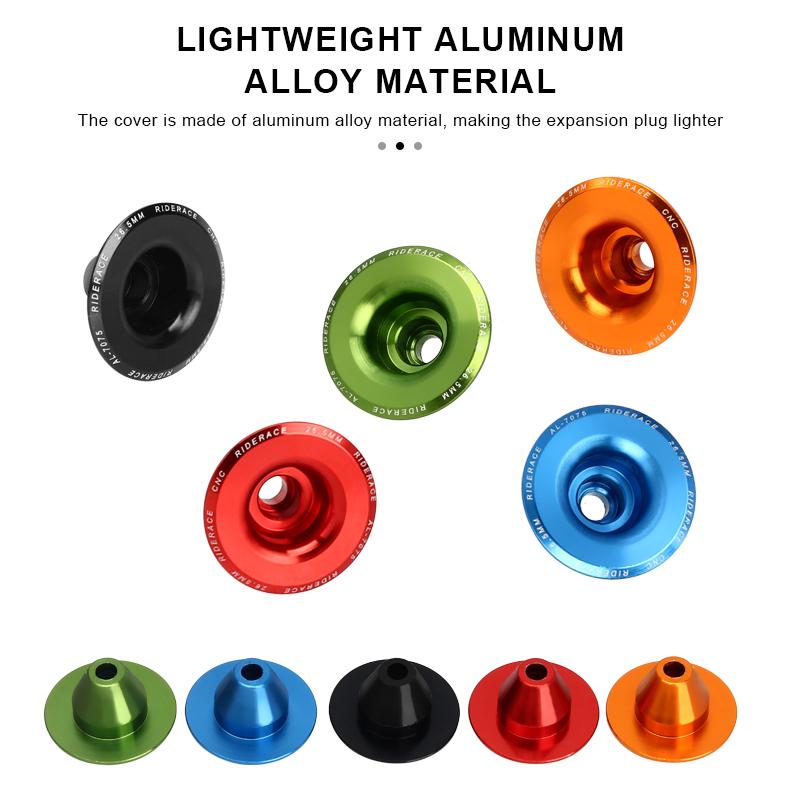 Заглушки для руля велосипеда Колпачки из алюминиевого сплава Легкие заглушки для руля шоссейного горного велосипеда Аксессуары для велоспорта