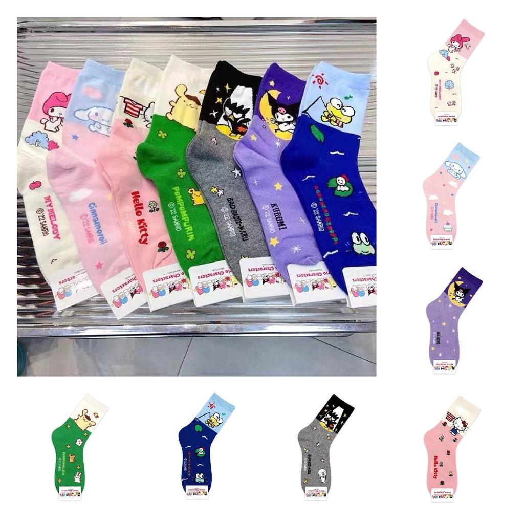 Новое поступление Корейские мультяшные милые носки до середины икры с котенком и собачкой Ю Гуй для девочек