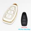 ТПУ Для Ford B-Max C-Max II S-Max Kuga II Ecosport Fiesta IV Focus III Galaxy Fusion Mondeo IV и т.д.. Чехол для ключей автомобиля Брелок