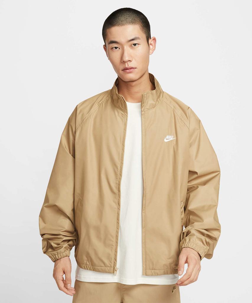 Nike Sportswear Club Rothco Full-Zip Jacket M - Parachute Beige:White / Hv1140-297