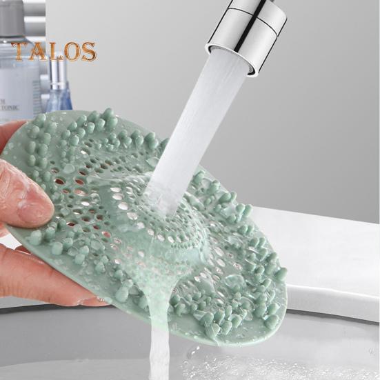 Заглушка для волос, универсальная плотная, с мелкими отверстиями, несколько цветов, отличная ловушка для волос, заглушка фильтра для душа, уплотнительная сливная крышка для дома