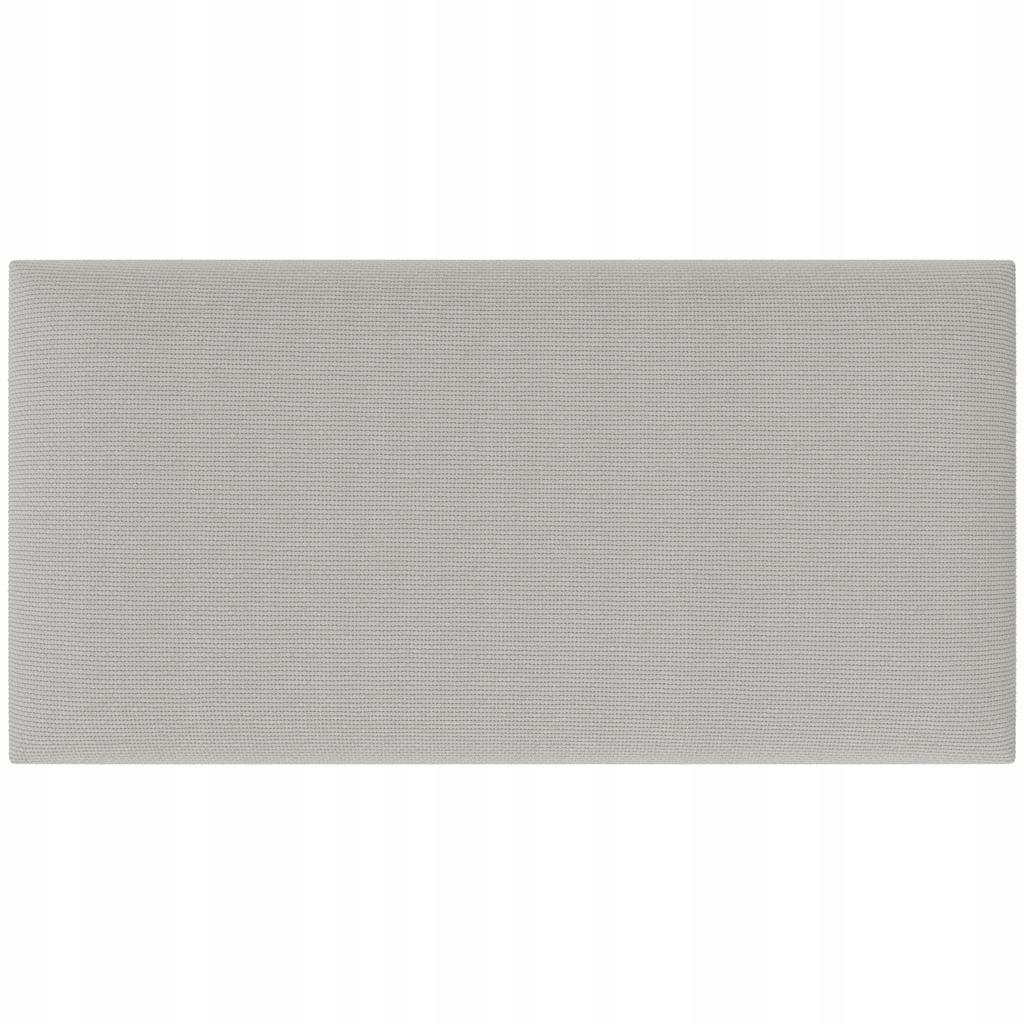 Panel tapicerowany wezgłowie Duo PP Gridia Silver szary 60x30 cm 1szt