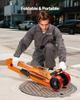 Magnetic Lid Lifter Dolly, 600 kg Pulling Capacity, Steel Dolly with Heavy Duty Magnet Lift and 2 Wheels, Adjustable Handle, N42 Neodymium, Foldable