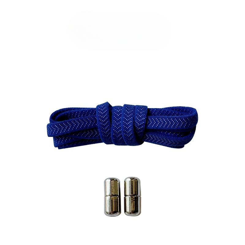 Шнурки без завязок с металлическим замком – плоские эластичные шнурки для взрослых и детей, кроссовки, быстро надеваемые шнурки для ленивого дня