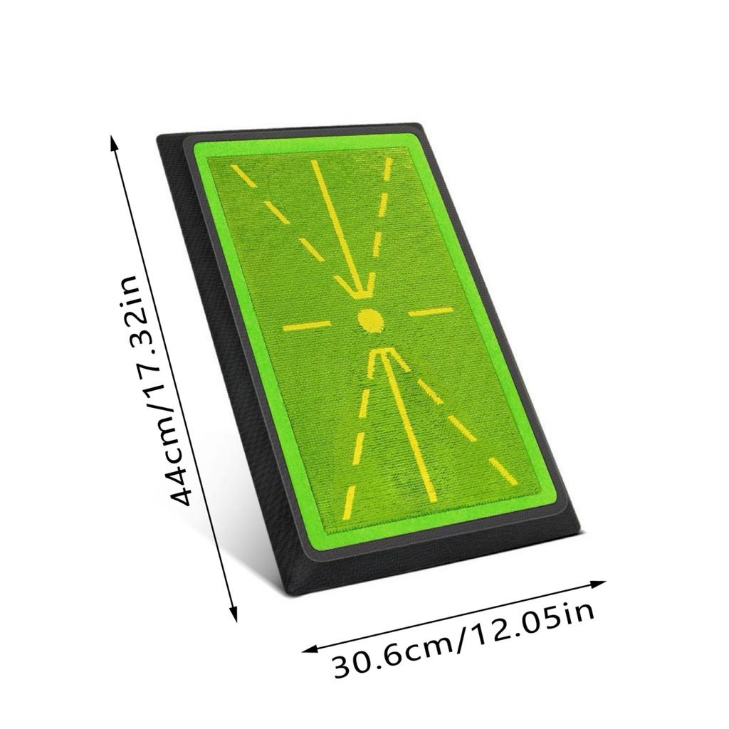 Golf Swing Practice Mat,Pearl Scale Recording Track, Outdoor Hitting Mat,Golf Beginner Training Auxiliary Mat,Swing Exerciser