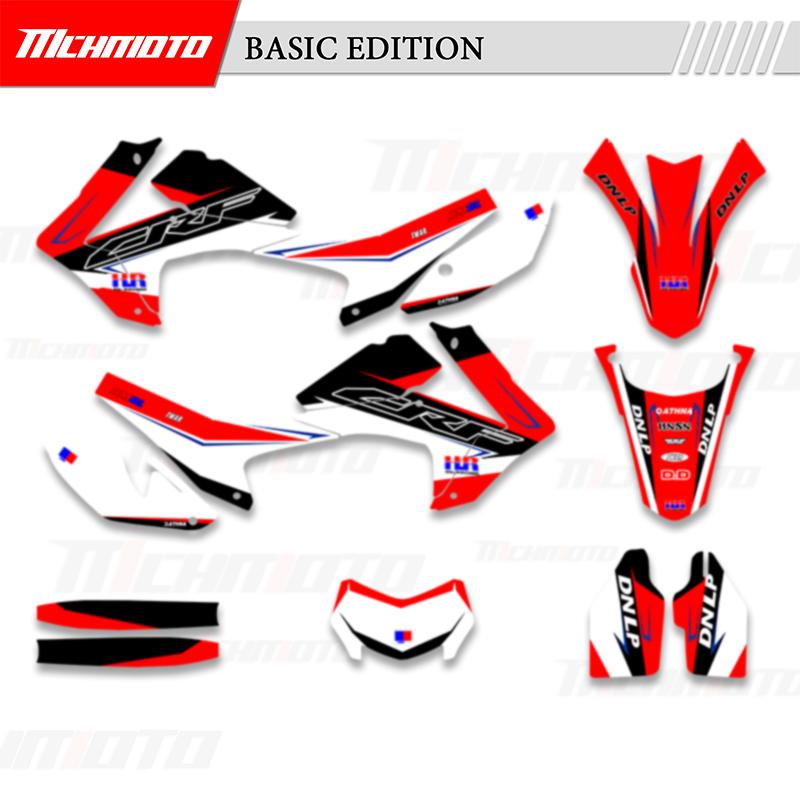 MCHMFG Графические наклейки Наклейки Фон для мотоцикла Для HONDA CRF250L CRF 250L 2012 2013 2014 2015 2016 2017 2018