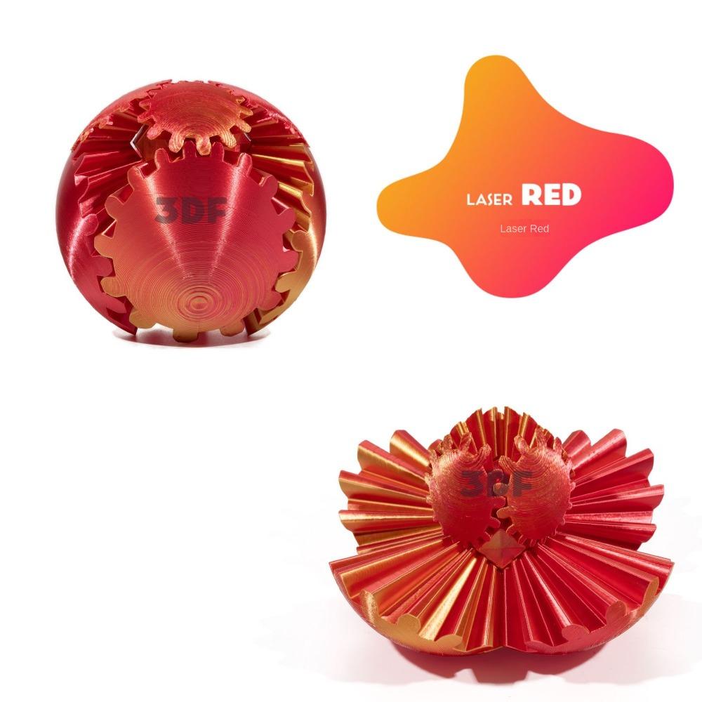 Eye-catching 3D Printed Gear Ball Gear Sphere Deformation Spin Ball Kids Toy 3D Gear Ball Ornament
