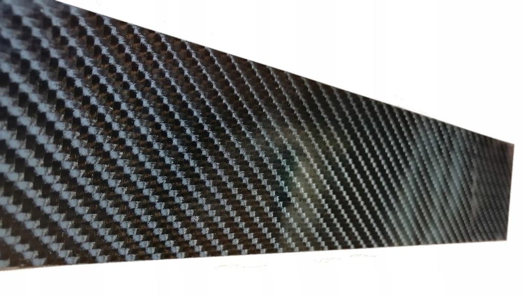 Taśma Gumowa Listwa Ozdobna Carbon 5D 150 X 7 Cm