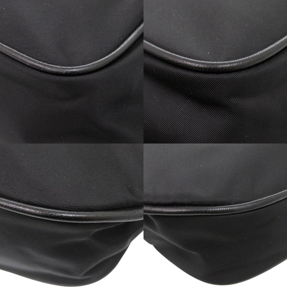 Used AUTHENTIC BURBERRY Body bag logoWaist Pouch Black Nylon