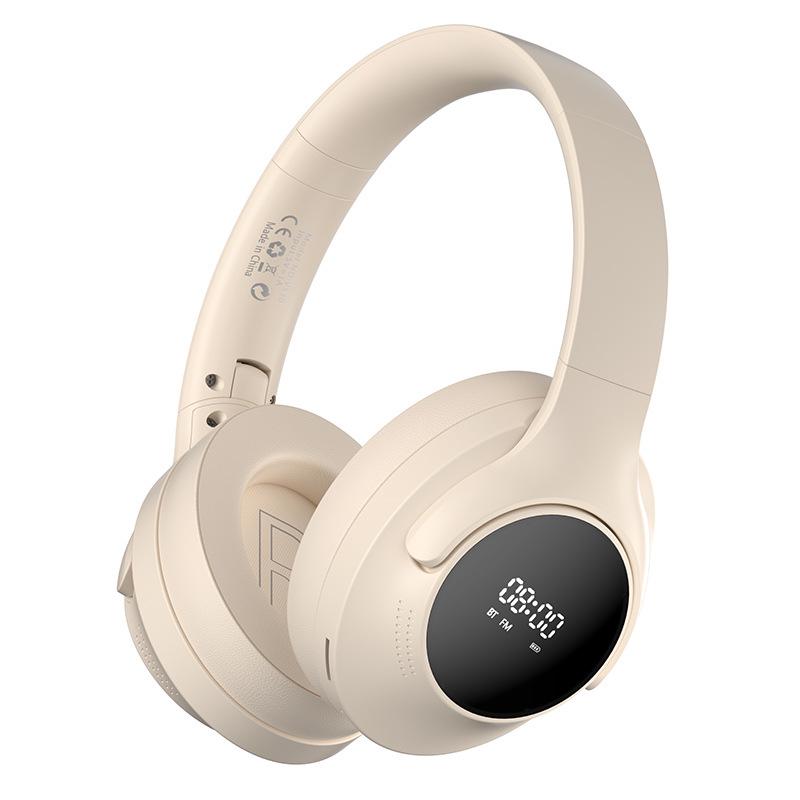 V530 HD Регулируемая Bluetooth Накладная гарнитура с разъемом для карты и проводным подключением