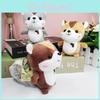 Adorable Creative Plush Squirrel Keychain Soft Toy For Cars Bags Gifts And Collectibles