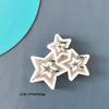 3 Cavities Star Shape Resin Epoxy Mold Diy Handmade Chocolate Silicone Mould Kitchen Cake Decorating Tools Bakeware