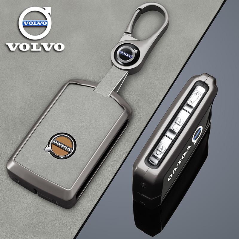 bnf5 Zinc Alloy Car Key Case Shell Cover Holder Protection For Volvo XC40 XC60 S90 XC90 V90 2017 2018 T5 T6 T8 Polestar 1 2 Accessory