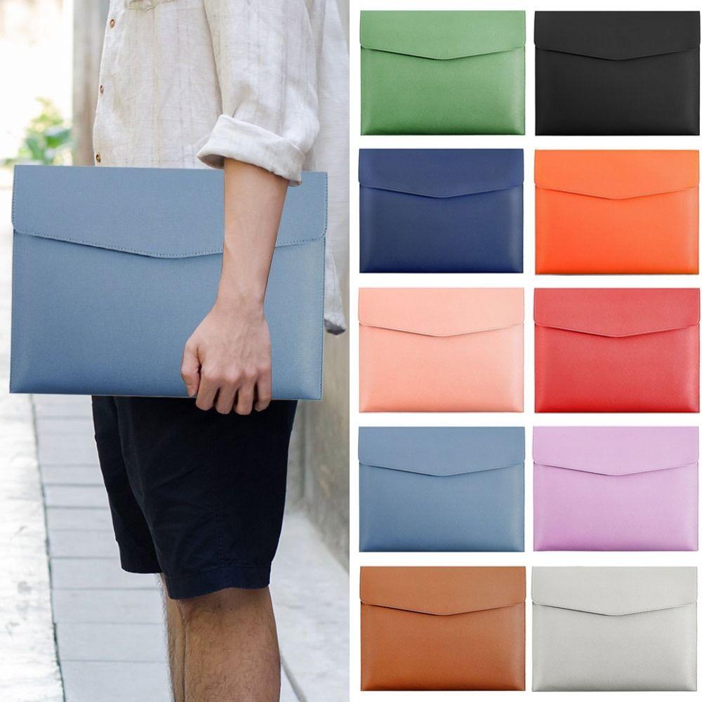 Кожаный кожаный чехол для документов А4 портфель канцелярские принадлежности пылезащитная кожаная папка для файлов для женщин