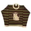 Y2K Jumper Round Neck Striped Long Sleeve Retro Knitted Sweater
