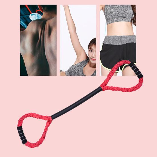 Elastic 8figure Exercise Soft Band For Men Women Boxing Resistance Band For Arm Back Shoulder Foot Leg Yoga Gym Fitness Pulling Rope For
