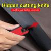Car mounted multifunctional car glass broken window escape hammer, window cutting emergency escape car accessories