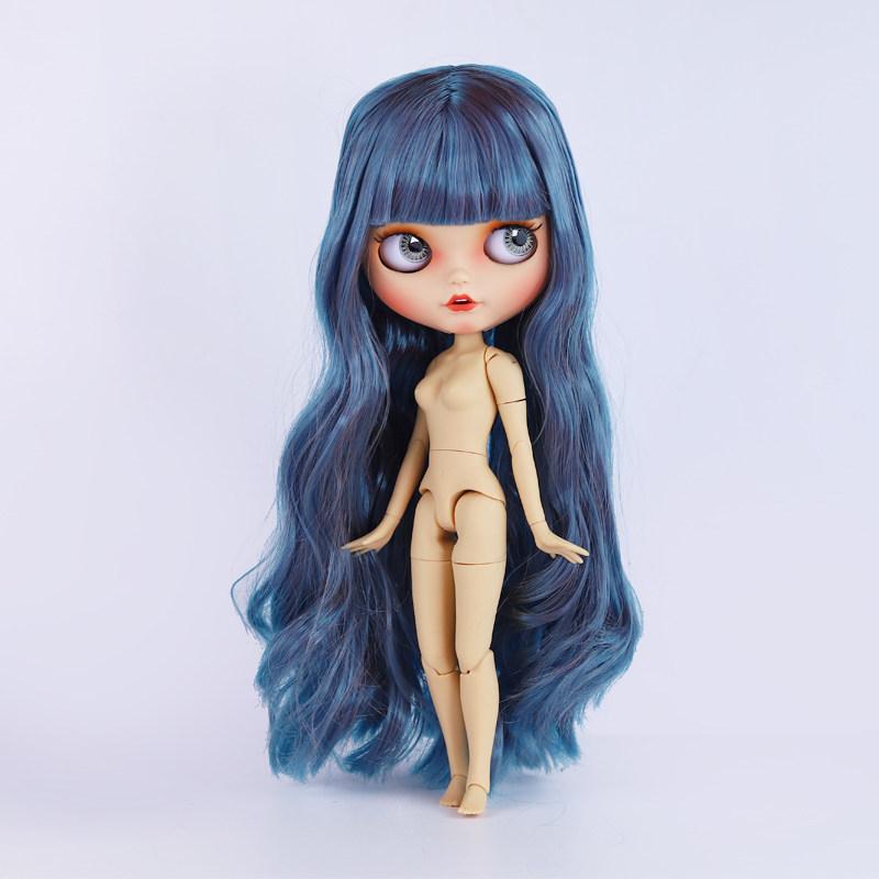 Кукла ICY blyth 1/6, кукла BJD, шарнирное тело, коричневая кожа, матовое лицо, 30 см, игрушка в подарок, аниме для девочек SD