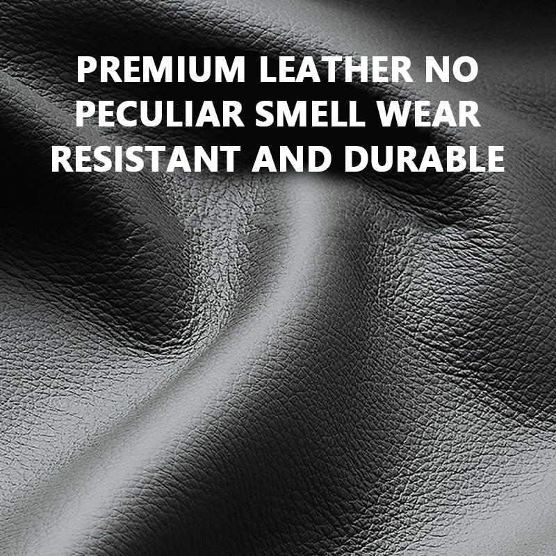 Держатель для автомобильных очков, кожаный солнцезащитный козырек для автомобиля, солнцезащитные очки, держатель для карточек, сумка для хранения в салоне