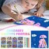 DIY Cartoon  Transfer Painting Crafts For Kids Arts And Crafts Toys Children Creative Educational Learning Drawing Toys