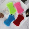 Silicone Dish Washing Brush Pot Pan Sponge Scrubber Kitchen Cleaning Tool
