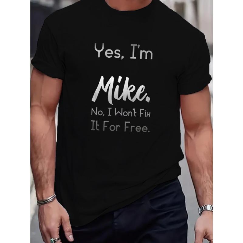 Мужская футболка Mike Free Европейский размер