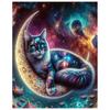 5d Diamond Mosaic Animal Full DIY Painting Cat Fantasy Rhinestone Pictures Home Decoration Craft Kit
