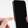 Инструмент для извлечения SIM-карты мобильного телефона, инструмент для открытия, инструмент для извлечения лотка для карт с извлекающими штифтами и защитным силиконовым чехлом