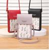 Новая сумка для телефона с сенсорным экраном 2023 года для девочек, маленькая и компактная с милыми принтами
