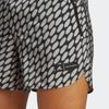 Adidas X Marimekko Collaboration All-Over Print Comfortable Running Shorts Men Shorts Academy-Silver-Gray HR8187