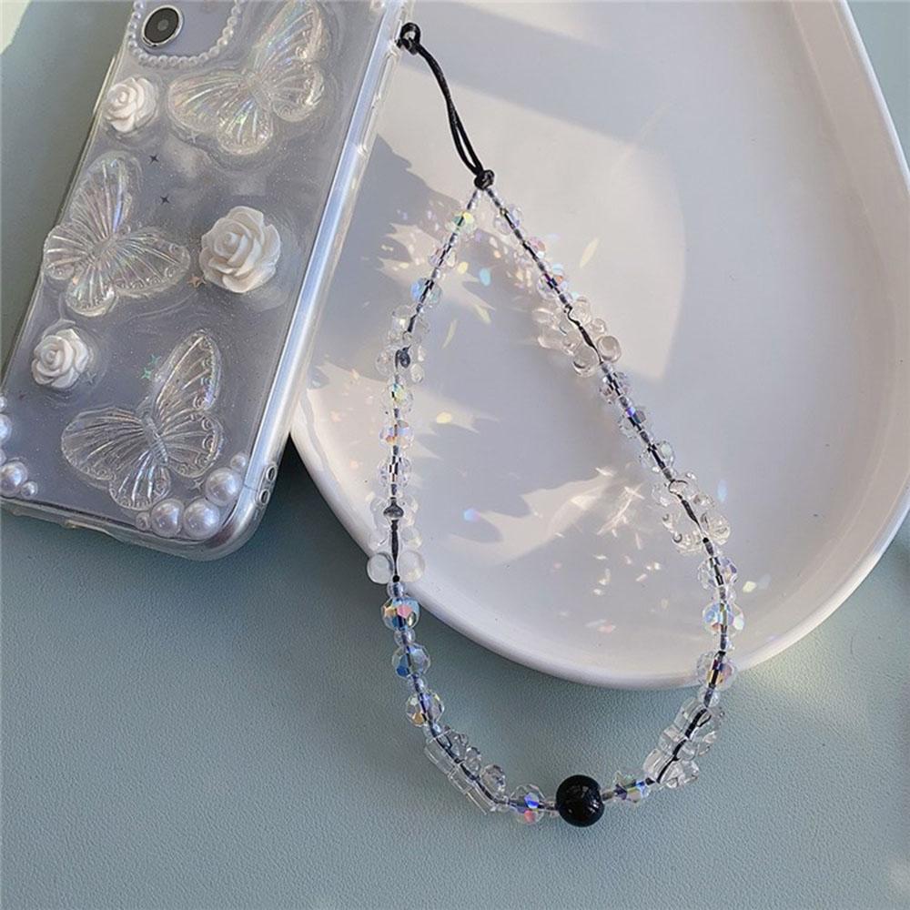 Phone Charm 32cm+5cm Bear Phone Lanyard Phone Bracelet Aesthetic Wrist Strap