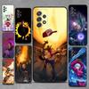 Чехол для телефона K-King Of F-Fighters для Samsung S25, S24, S21, S22, S23, S30, Ultra, S20, Plus, Fe, Lite, Note, 10, 9, 5G Черный