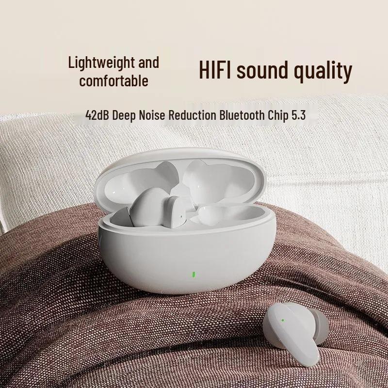 Беспроводные Bluetooth-наушники Huawei, Android и Apple - Для длительного ношения, без дискомфорта, Мини-дизайн с мощными басами и высоким качеством звука